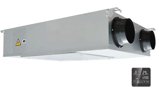 FISHER F-ERVXQ-D400 Hővisszanyerős szellőztető rendszer 400 m3/h 230 V