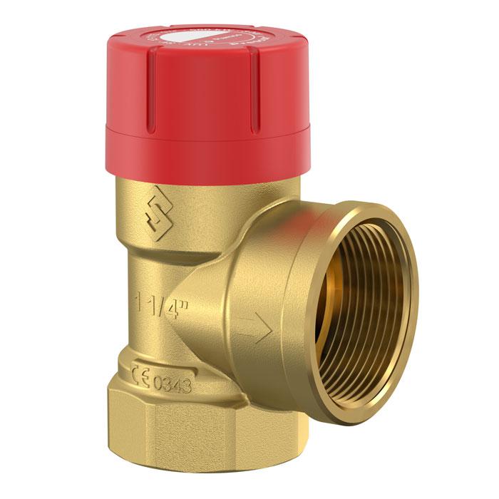 Flamco Prescor biztonsági szelep 1/2" x 1/2" 4bar (27606)