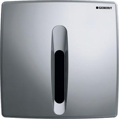 Geberit Basic automata vizelde vezérlés, infravörös, hálózati, műanyag fedlappal, matt króm (115.817.46.5)