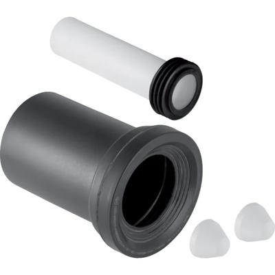 Geberit fali WC csatlakozó készlet, 18,5cm, alpin fehér (152.426.11.1)