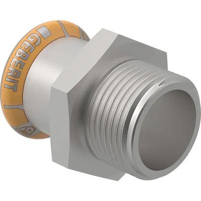 Geberit Mapress Therm átmeneti idom 22x1" KM rozsdamentes acél (41716)