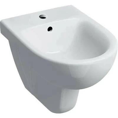 Geberit Selnova fali bidé, csaplyukkal és túlfolyóval, ovális forma (500.264.01.1)