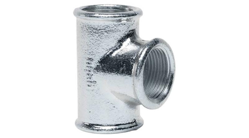 Gebo horganyzott egál T-idom 1/2" (130-4V)