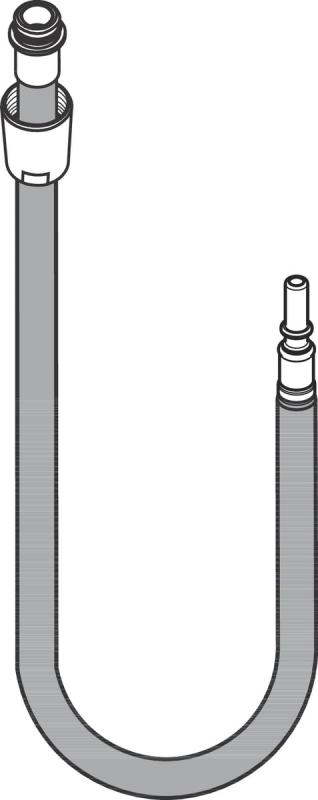 Hansgrohe alkatrész cső kihúzhatófejhez (95506000)