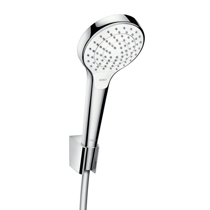 Hansgrohe Croma Select S Vario Porter zuhanyszett 1,25m, króm-fehér  (26421400)