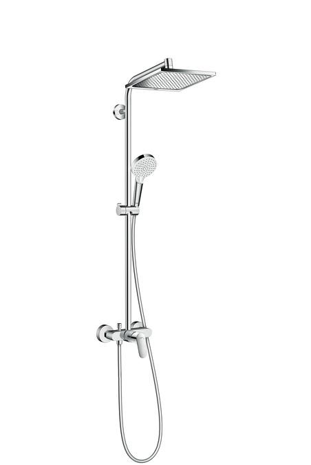 Hansgrohe Crometta E zuhanyrendszer Showerpipe 240 1jet egykaros csapteleppel (27284000)