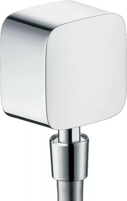 Hansgrohe fixfit fali csatlakozó, szögletes, króm (27414000)