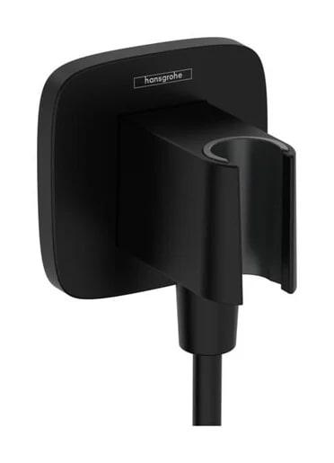 Hansgrohe Fixfit Q beépített zuhanytartóval, matt fekete (26887670)
