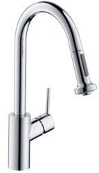Hansgrohe talis M52 mosogató csaptelep kihúzható zuhanyfejjel (73863000)