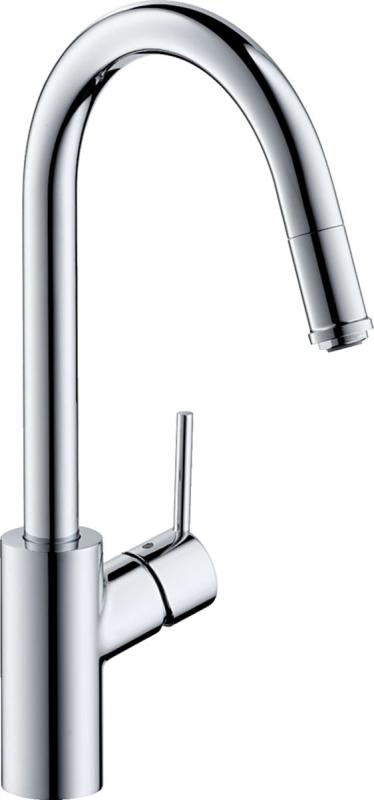 Hansgrohe talis M52 mosogató csaptelep kihúzható zuhanyfejjel (73864000)