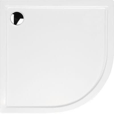 Hüppe Xerano íves zuhanytálca 90x90 12cm-es előlap nélkül (840401.055)