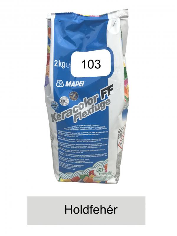 Mapei Keracolor FF Flex 103 holdfehér fugázó 2 kg (5N10302AU)