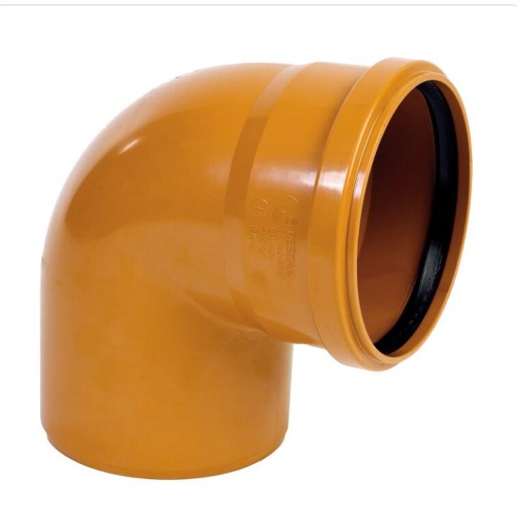 Pestan könyök 400 / 90 PVC KG (10401326)