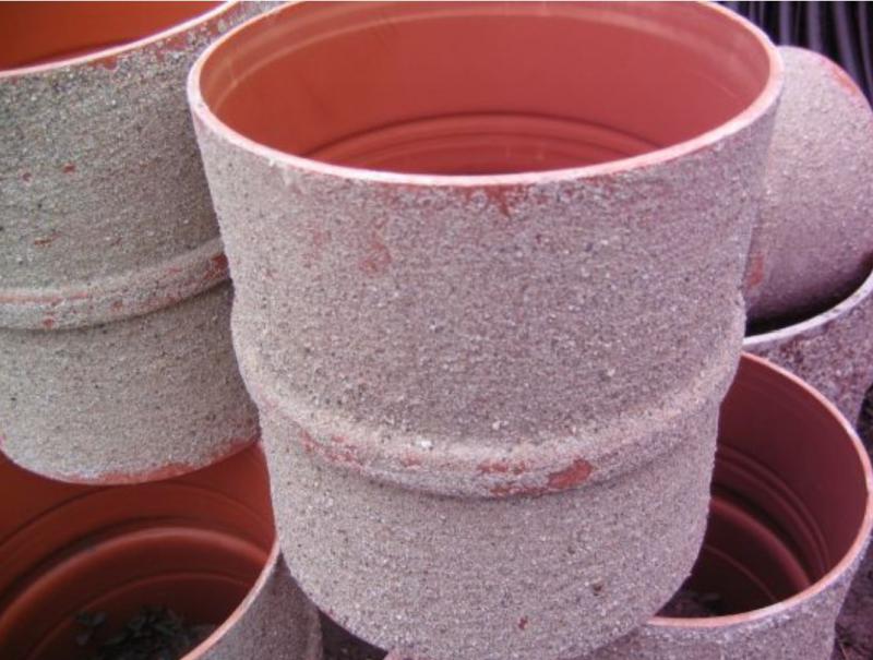 PVC KG akna befalazó idom 110mm