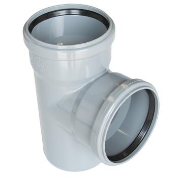 PVC T-idom 110/110/90° KAEA