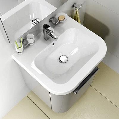 Ravak Chrome 550 55x47 cm-es kerámia mosdó (XJG01155000)