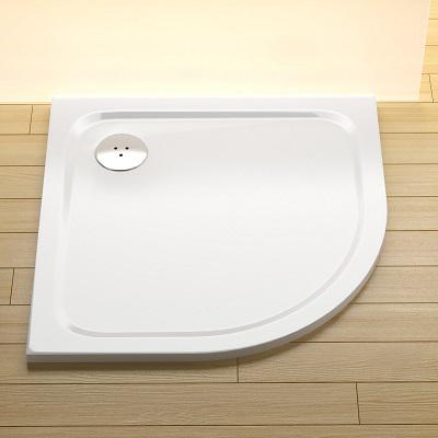 Ravak Elipso Pro Chrome íves zuhanytálca 90x90, fehér (XA247701010)