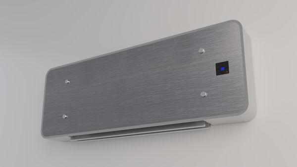 Reverso HW 400 DC inverteres magasfali Design Fan-Coil fan-coil infravörös kézi távirányítóval