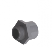 Aliaxis KM PVC menetes csatlakozó 40/50 5/4" KM (KIFV050040114)