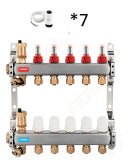 Ferro 7 körös osztó gyűjtő Danfoss TWA motorral (SN-RZPU07S+088h3142)