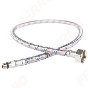 Ferro flexibilis cső álló csaptelephez 1/2" 50 cm (WBS22)