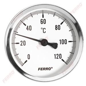 Ferro hömérö 0-120°C D63 1/2" (T63120A)