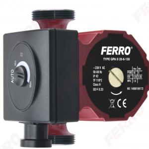Ferro keringető szivattyú elektronikus GPA II   25-60 130mm
