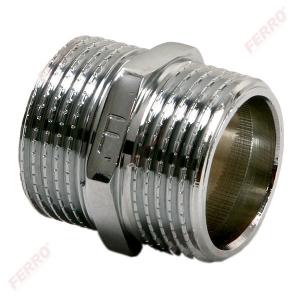 Ferro közcsavar krómozott   1/2" s.réz (N03C)