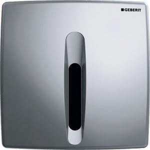 Geberit Basic automata vizelde vezérlés, infravörös, hálózati, műanyag fedlappal, matt króm (115.817.46.5)