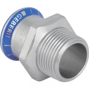 Geberit Mapress rozsdamentes acél KM átmeneti idom D76,1-2 1/2" (31713)