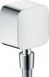 Hansgrohe fixfit fali csatlakozó, szögletes, króm (27414000)
