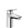 Hansgrohe Logis egykaros mosdócsaptelep 100, automata lefolyógarnitúrával (71100000)