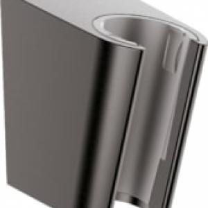 Hansgrohe Porter S zuhanytartó szálcsiszolt fekete (28331340)