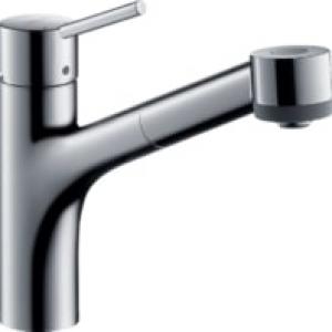 Hansgrohe Talis M52 mosogató csaptelep kihúzható zuhanyfejjel (32841000)