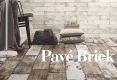 Sichenia Pave' Brick SBIANCATO padlólap 41x8 cm (0180271)