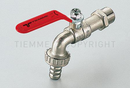 Tiemme golyós kifolyószelep 1/2" tömlővéggel (2500006)