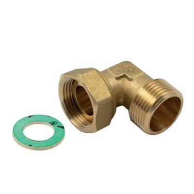 Tiemme hollandis könyök 1/2" KM lapos tömítéssel (1500895)