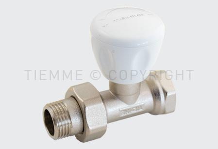 Tiemme radiátor szelep egyenes 1/2" (3260043)