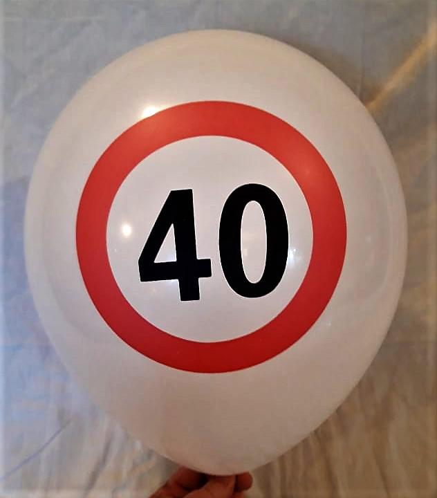 40- es táblás gumi lufi