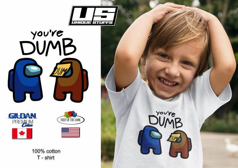 Among Us - Dumb mintás póló