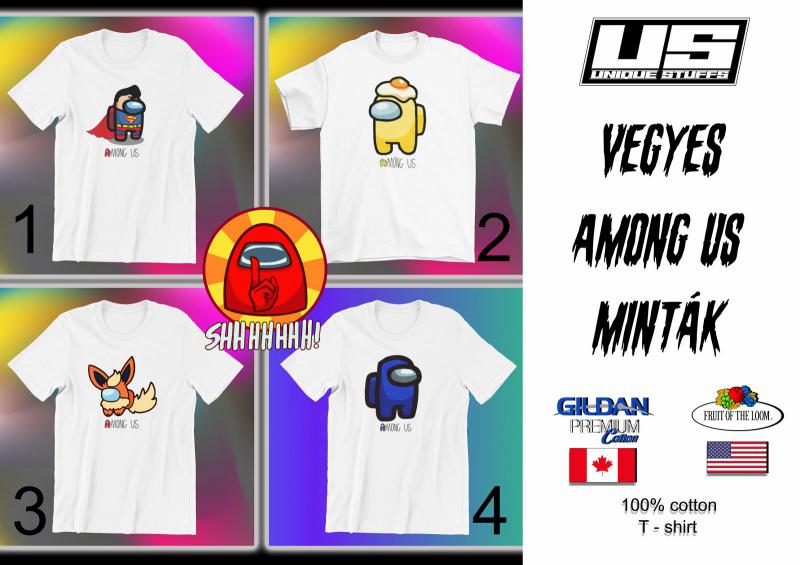 Among Us vegyes minták 2