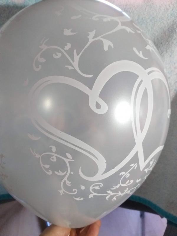 Átlátszó gumilufi többféle mintával,fehér szivekkel 4