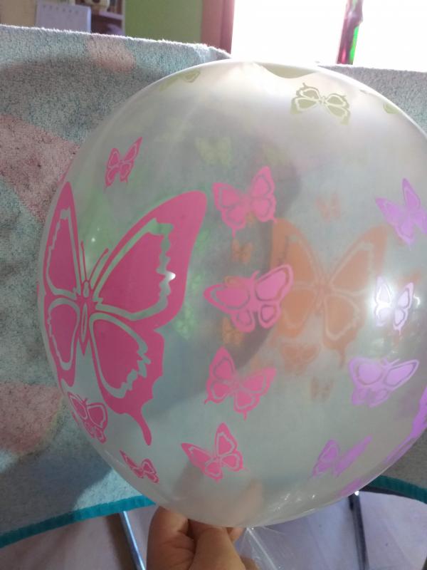 Átlátszó gumilufi többféle mintával,neonos szinekkel 6