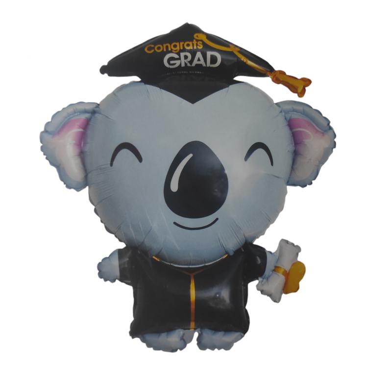 Ballagó koala alakos fólia léggömb