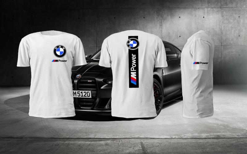 BMW M Power mintás póló