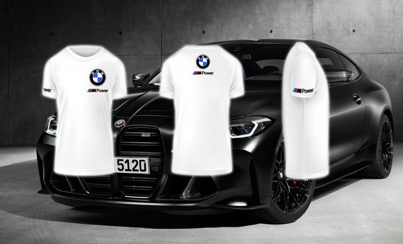 BMW M Power mintás póló