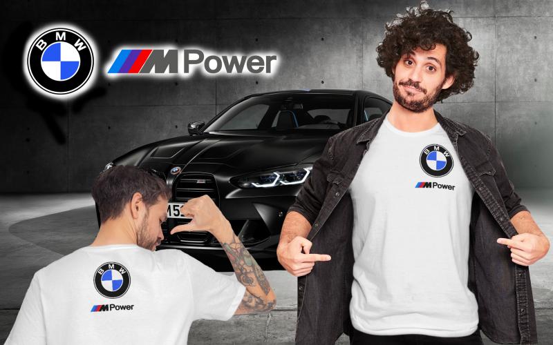 BMW M Power mnitás póló 2