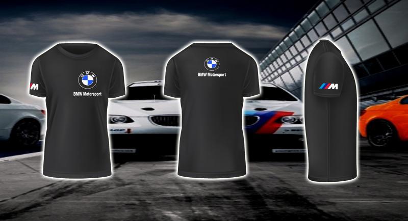 BMW Motor Sport mintás póló