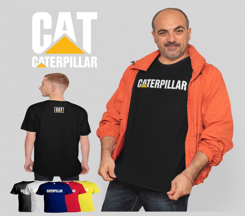 Caterpillar Mintás póló 2