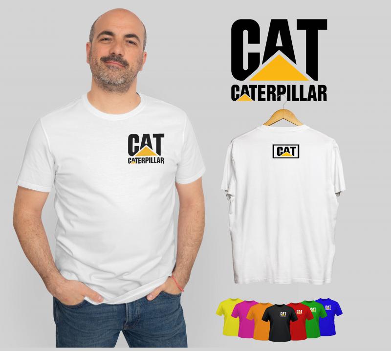Caterpillar Mintás póló